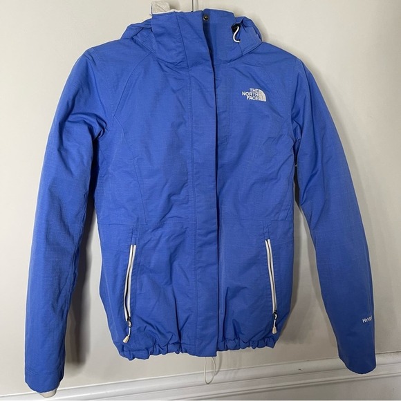 The North‎ Face inlux hyvent blue insulated blue women's jacket small outdoors - Picture 2 of 9